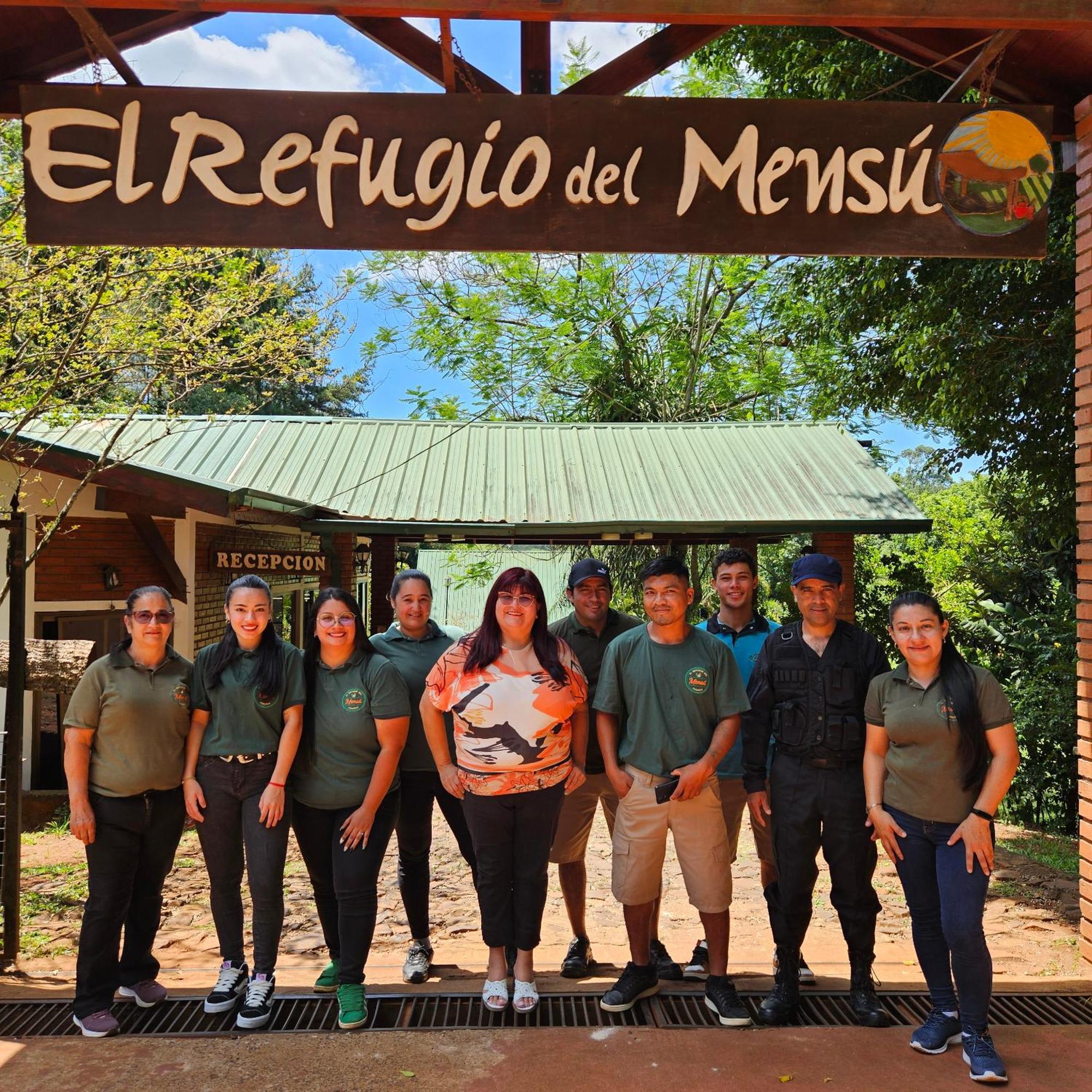 Cabanas El Refugio Del Mensu Puerto Iguazú Buitenkant foto
